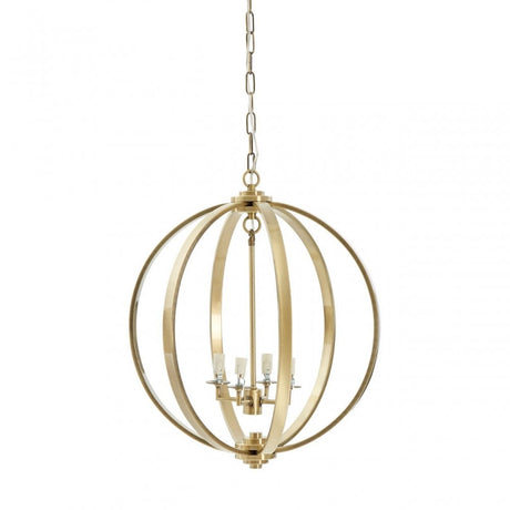 Censer Antique Brass Pendant, Brass