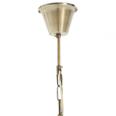 Censer Antique Brass Pendant, Brass