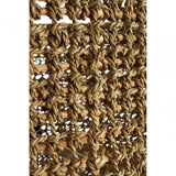 Festuel Seagrass Ceiling Light, Iron, Seagrass, Brown