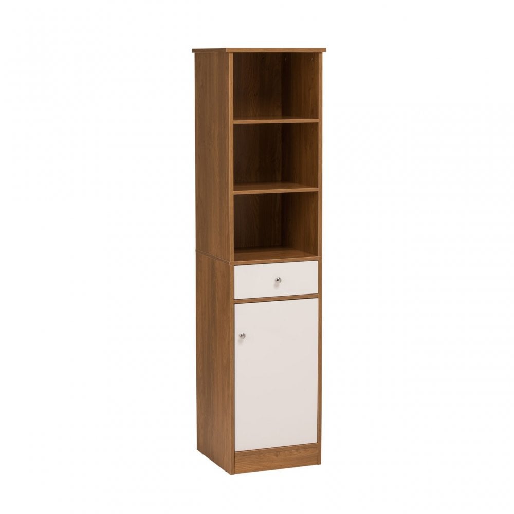Floorstanding Cabinet, Wood, Melamine, White
