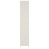 Floorstanding Cabinet, Bamboo, Particle Board, Melamine, White