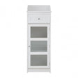 Portland Floor Standing Cabinet, Wood, White
