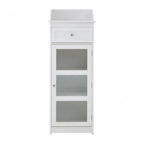 Portland Floor Standing Cabinet, Wood, White