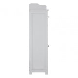 Portland Floor Standing Cabinet, Wood, White