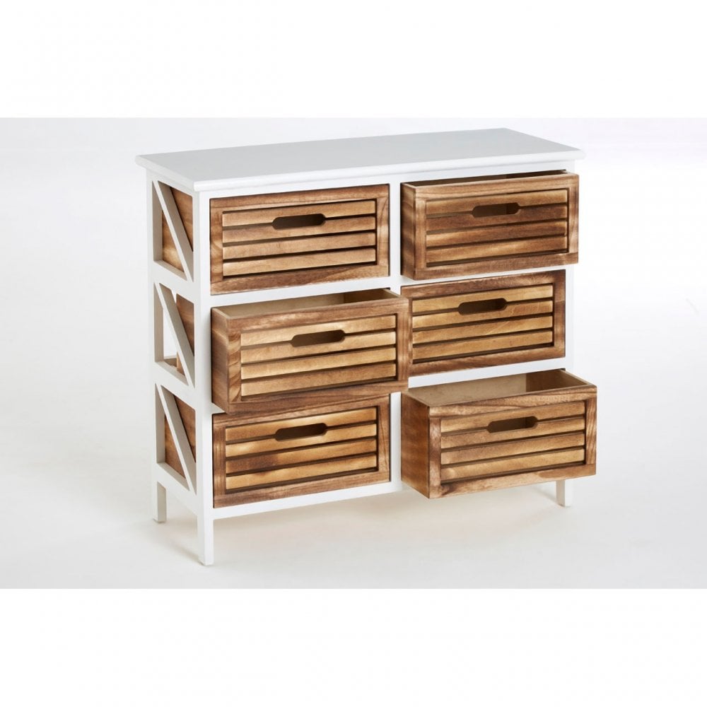 Portsmouth Drawer Unit, Wood, Paulownia Wood, Natural