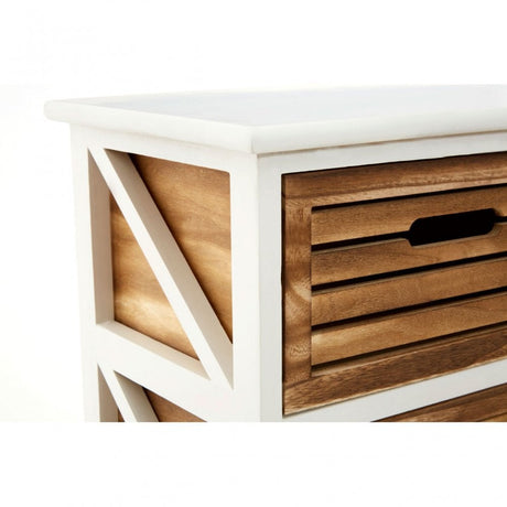 Portsmouth Drawer Unit, Wood, Paulownia Wood, Natural
