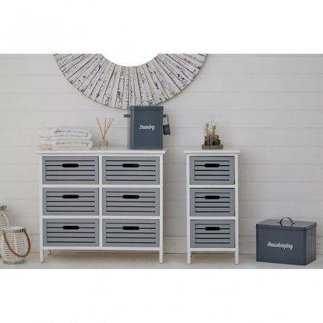 Vermont Unit, Paulownia Wood, Grey