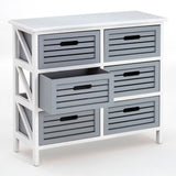 Zloop Unit, Paulownia Wood, Grey