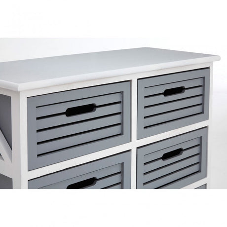 Zloop Unit, Paulownia Wood, Grey