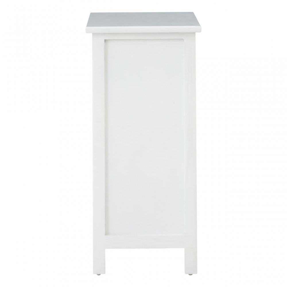 New England Drawer Chest, Wood, Paulownia Wood, Multi-Coloured