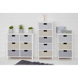 Fubb Drawer Chest, Wood, Paulownia Wood, Multi-Coloured