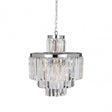 Tuskin Pendant Light, Iron, K9 Crystal