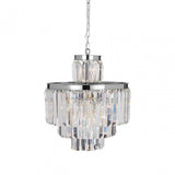 Tuskin Pendant Light, Iron, K9 Crystal
