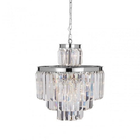 Tuskin Pendant Light, Iron, K9 Crystal