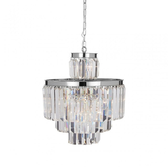 Tuskin Pendant Light, Iron, K9 Crystal