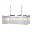 Tuskin Pendant Light, Iron, K9 Crystal, Silver
