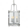 Tuskin Pendant Light, Glass, Iron