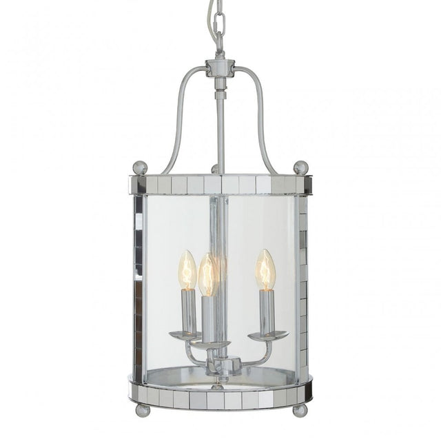 Tuskin Pendant Light, Glass, Iron