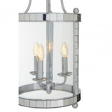Tuskin Pendant Light, Glass, Iron