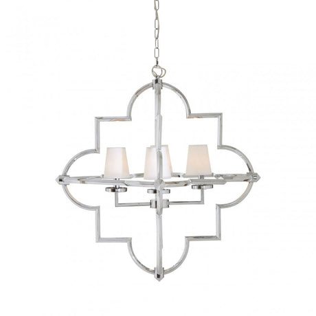 Tuskin Pendant, Fabric, Iron