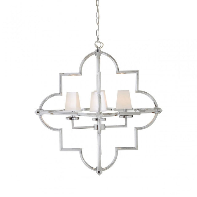 Tuskin Pendant, Fabric, Iron