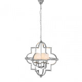 Tuskin Pendant, Fabric, Iron