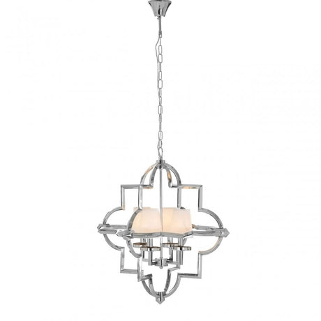 Tuskin Pendant, Fabric, Iron