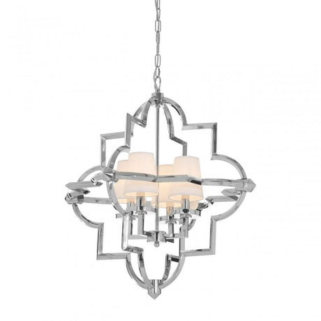 Tuskin Pendant, Fabric, Iron