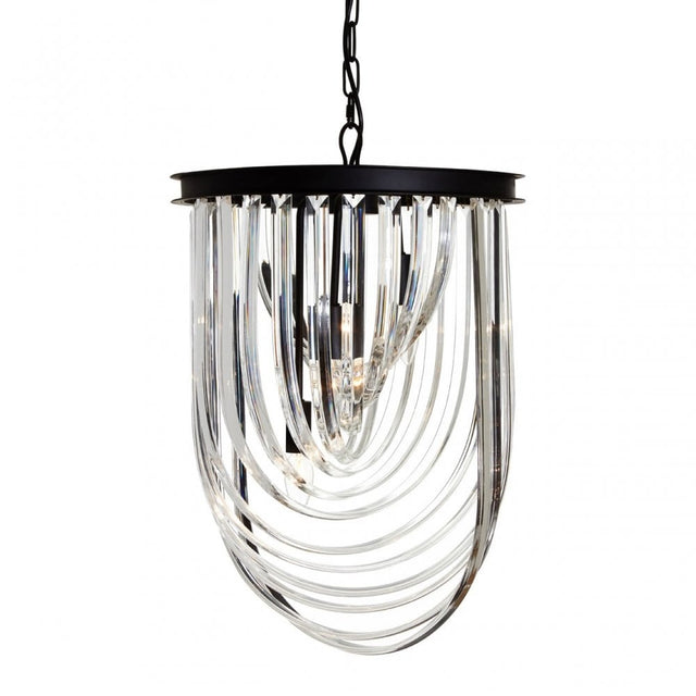 Tuskin Pendant, Crystal, Iron