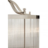 Tuskin Pendant, Glass, Iron, Silver