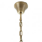 Townhouse Pendant Light, Glass, Iron, Brass