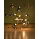 Jasper Pendant Light, Metal, Silver