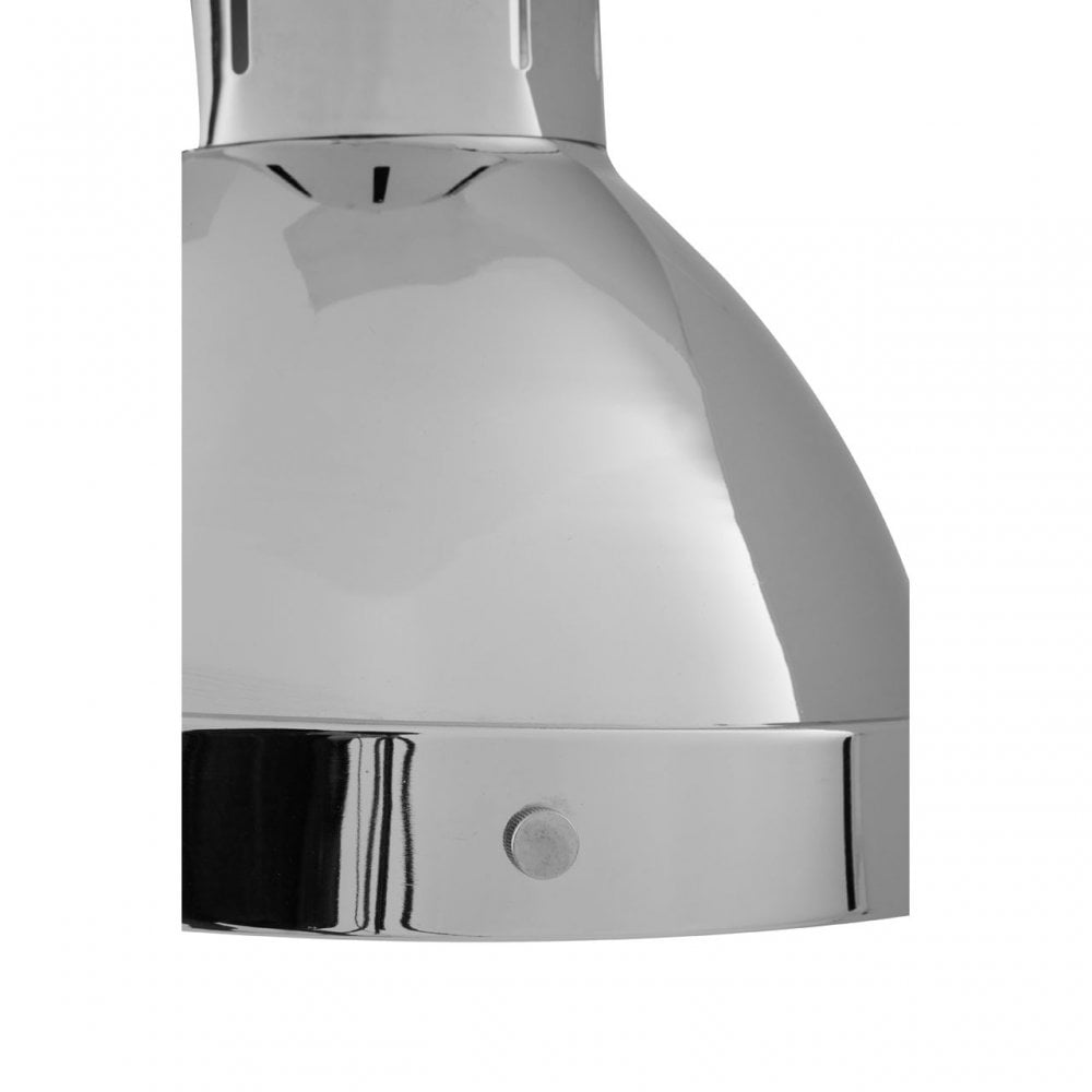 Jasper Pendant Light, Metal, Silver