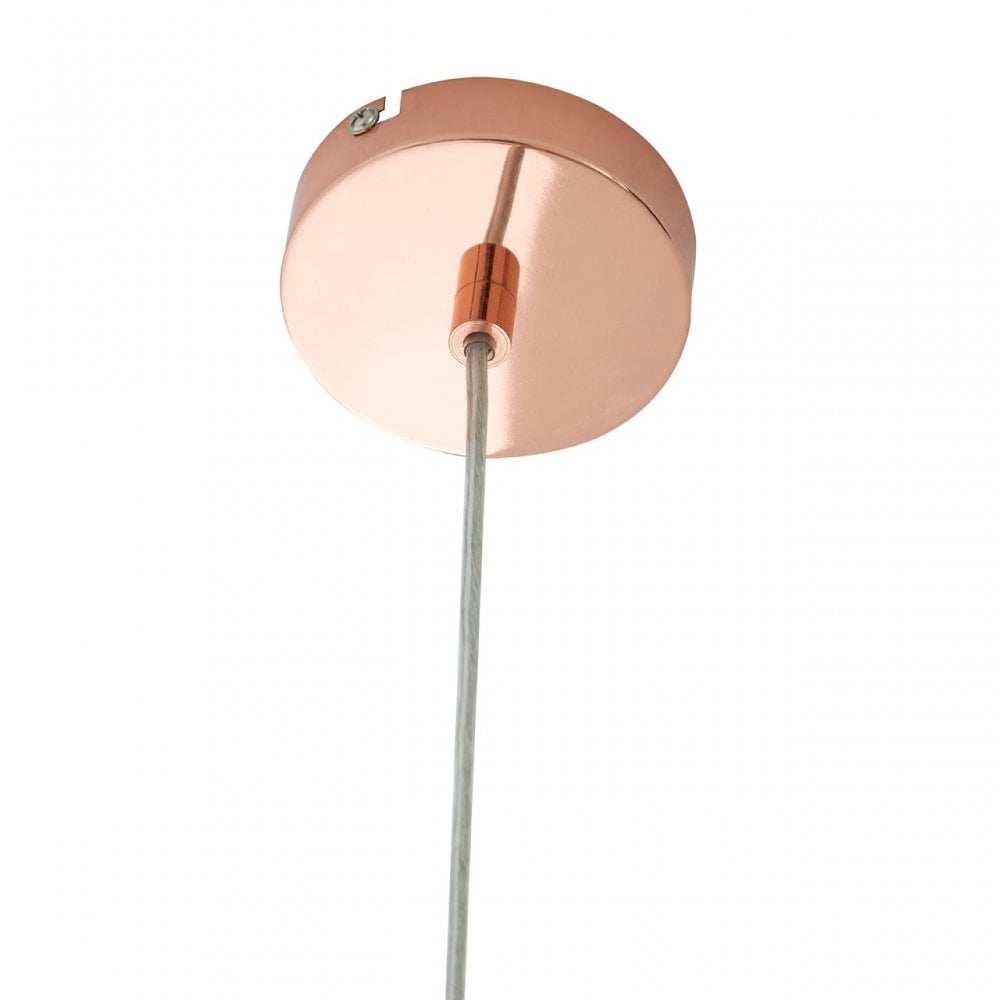Jasper Pendant Light, Metal, Copper