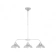Jasper 3 Pendant Light, Stainless Steel, Silver