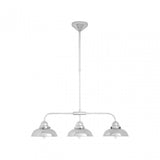 Jasper 3 Pendant Light, Stainless Steel, Silver