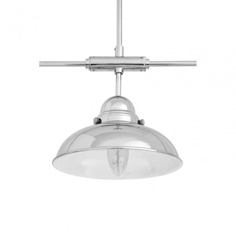 Jasper 3 Pendant Light, Stainless Steel, Silver