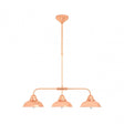 Jasper 3 Pendant Light, Stainless Steel, Copper
