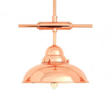 Jasper 3 Pendant Light, Stainless Steel, Copper