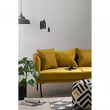 Oslo Large Pendant Light, Iron, Wood, Grey