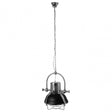 Sprocket Pendant Light, Metal, Black