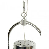 Sprocket Pendant Light, Metal, Black