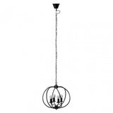 Meary Pendant Light, Iron, Black