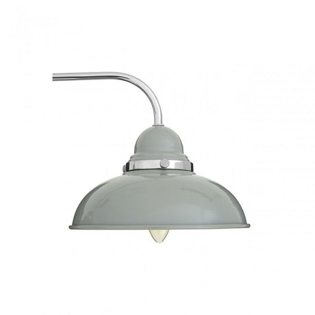 Jasper Pendant Light, Enamel, Grey