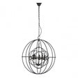 Orbital Pendant Light, Chromed Metal