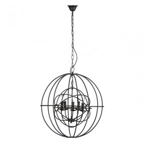 Orbital Pendant Light, Chromed Metal