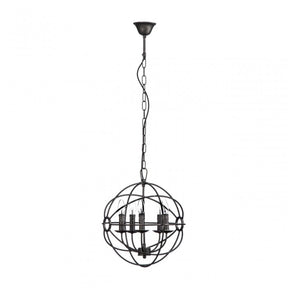 Orbital Pendant Light, Chromed Metal