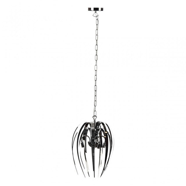 Mondo Pendant Light, Chrome, Silver