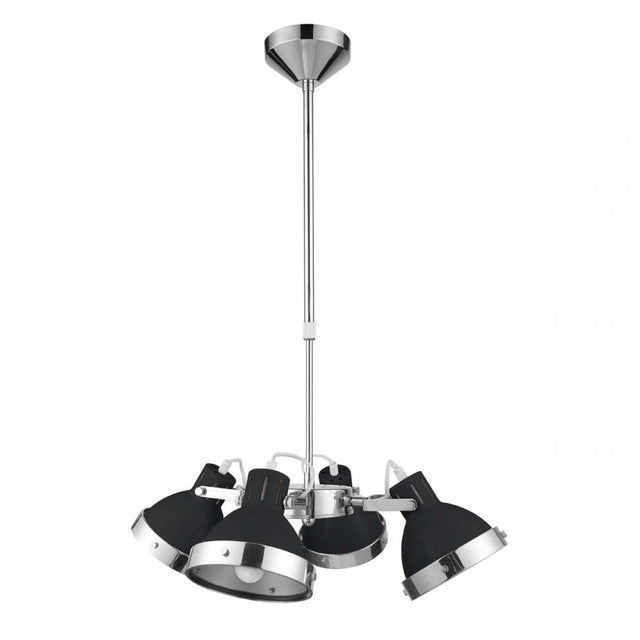 Pendant Light, Metal, Black