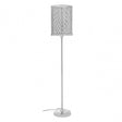 Myles Floor Lamp, Aluminium, Brass, Iron, Steel, Silver